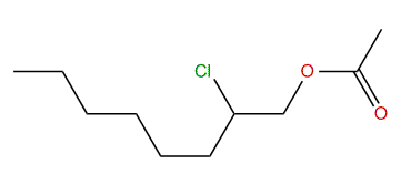 2-Chlorooctyl acetate